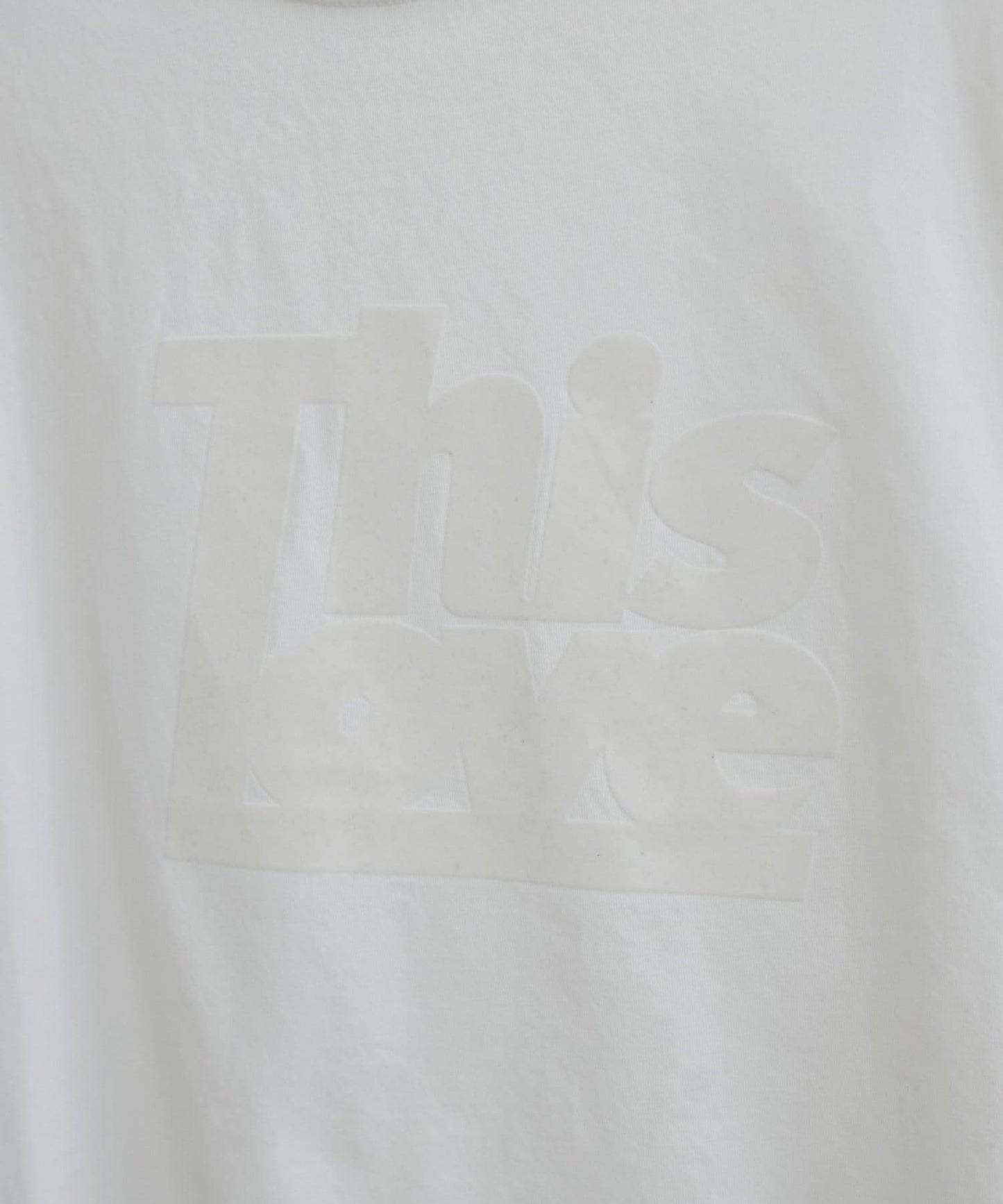 This Love Logo 字母印花短袖T恤