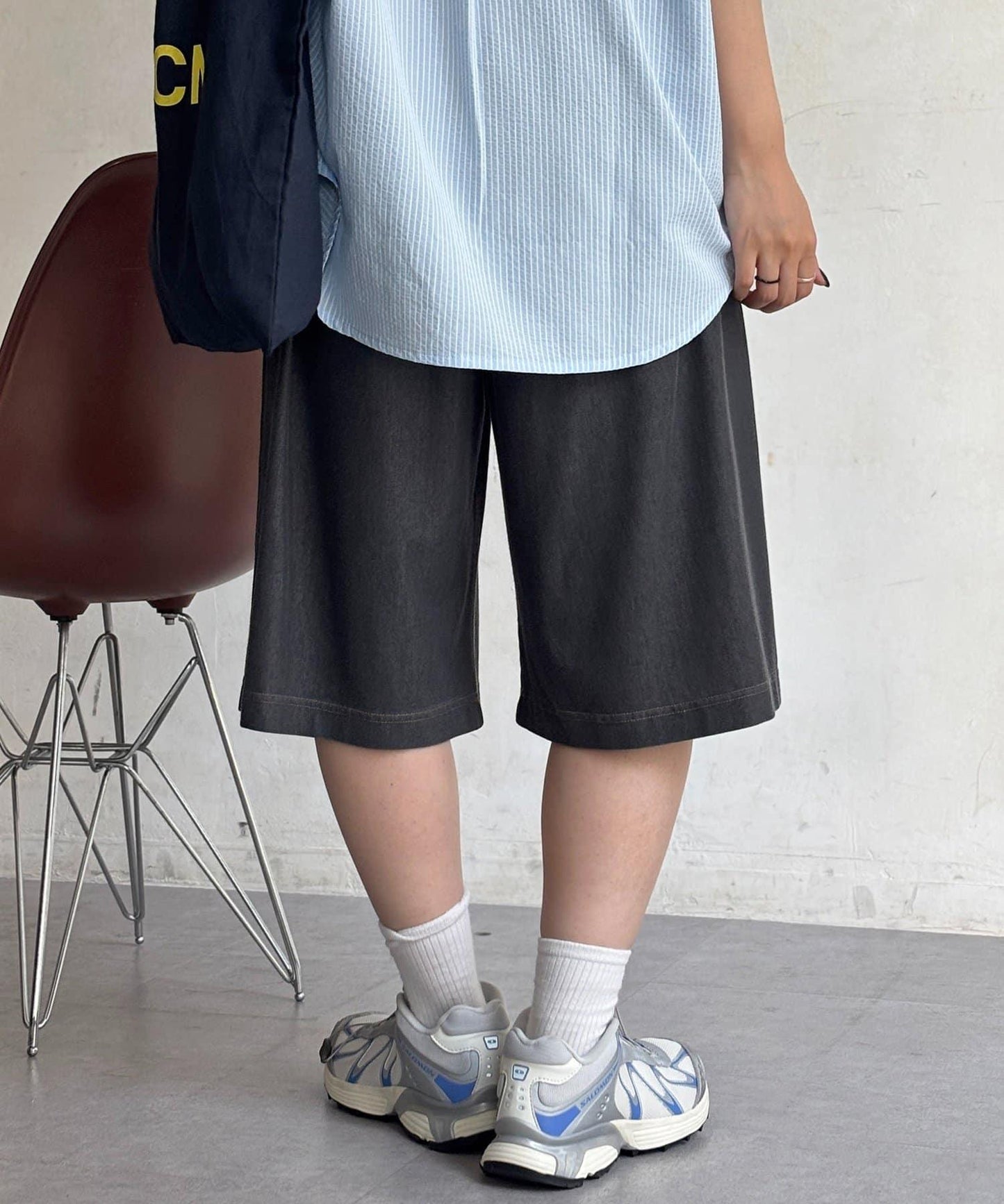 清涼功能 牛仔短褲