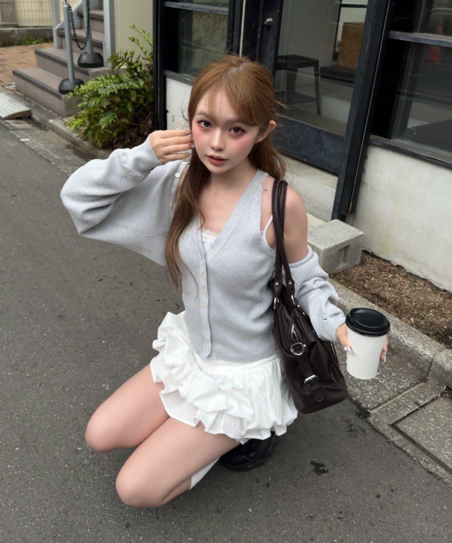 Ray Cassin 羅紋美式肩背心