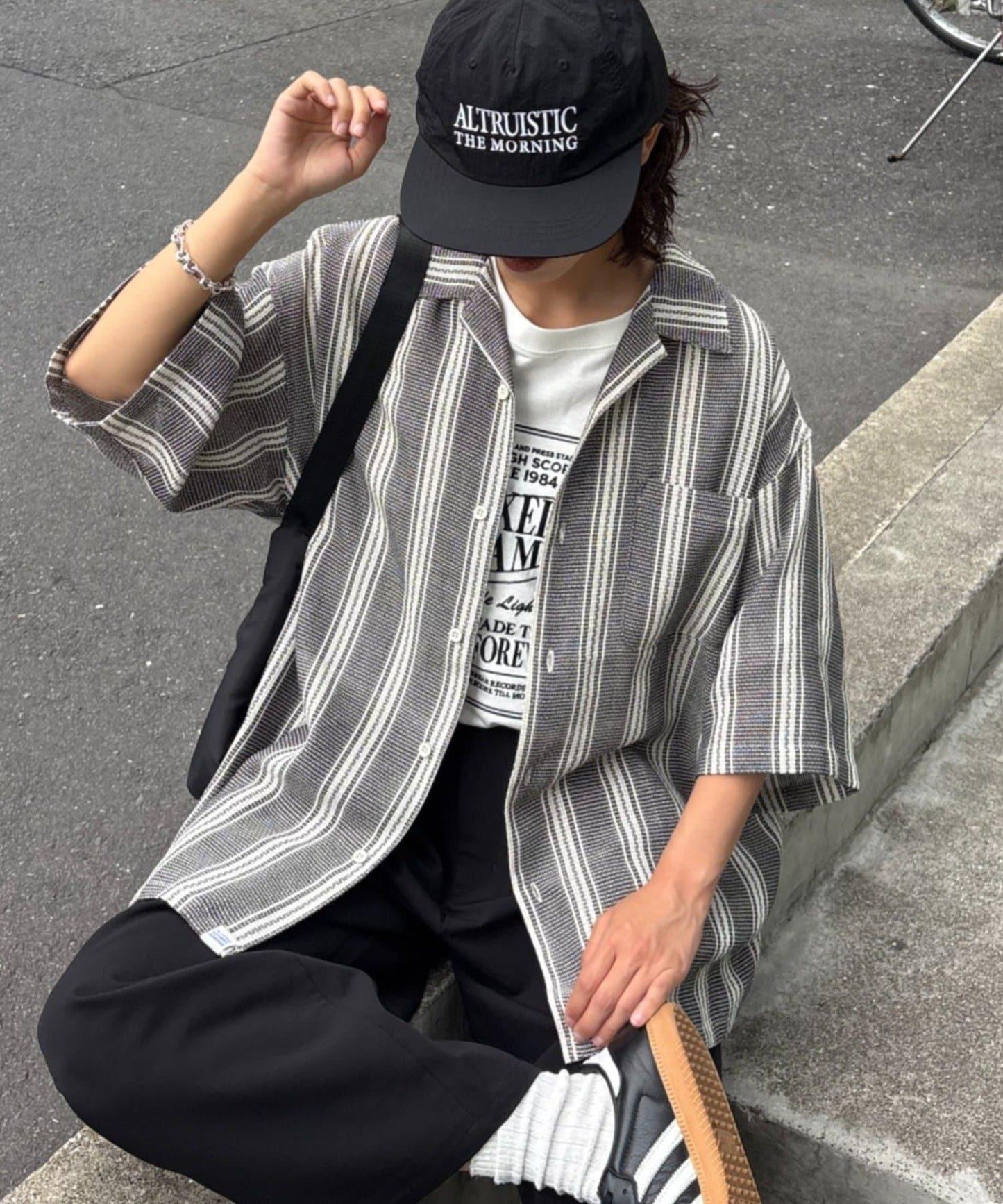 AMALFI 條紋設計襯衫