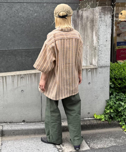 AMALFI 條紋設計襯衫
