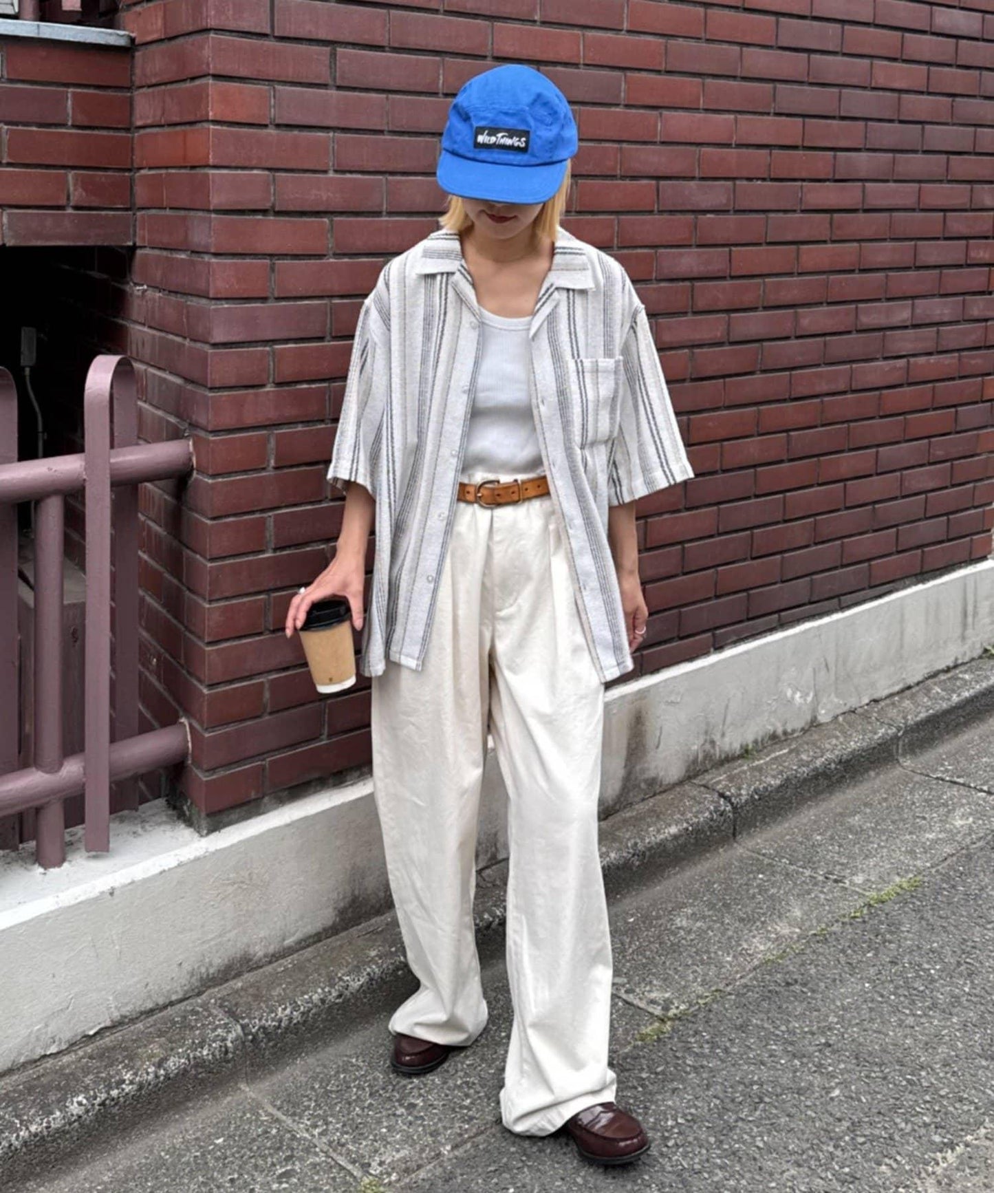 AMALFI 條紋設計襯衫