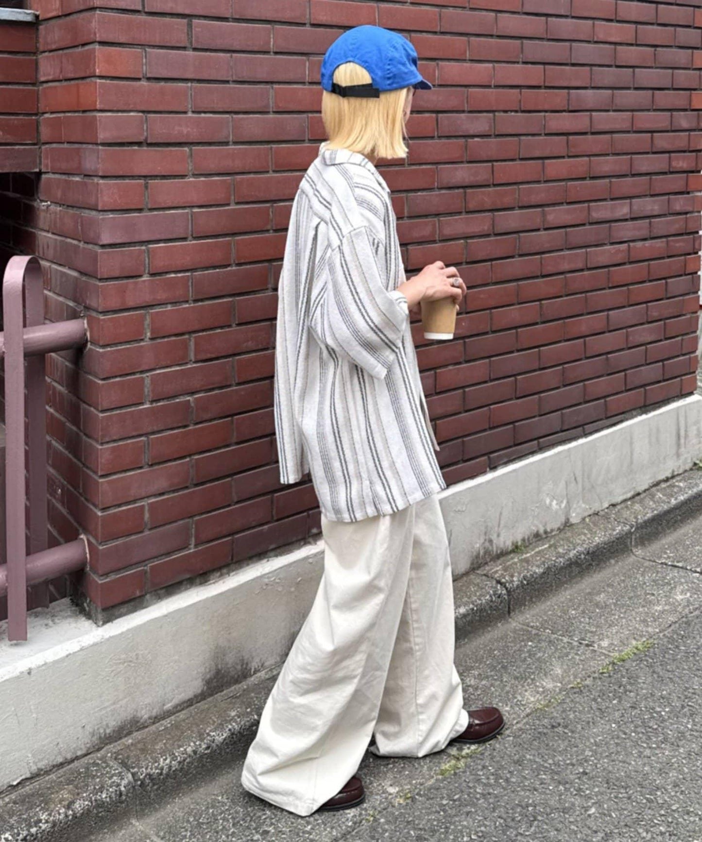 AMALFI 條紋設計襯衫