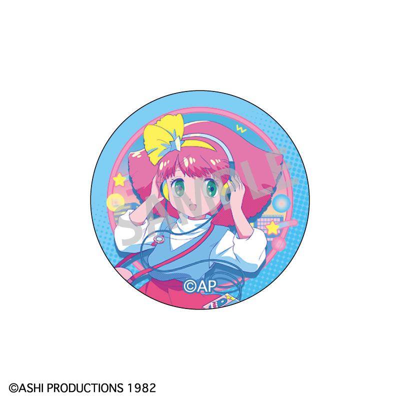 魔法の天使クリィミーマミ（魔法天使克莉米瑪美）×魔法のプリンセスミンキーモモ（魔法公主明琪摩摩） ミンキーモモ 玻璃徽章 復古風款