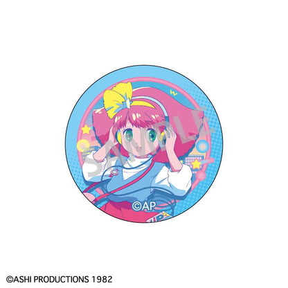 魔法の天使クリィミーマミ（魔法天使克莉米瑪美）×魔法のプリンセスミンキーモモ（魔法公主明琪摩摩） ミンキーモモ 玻璃徽章 復古風款