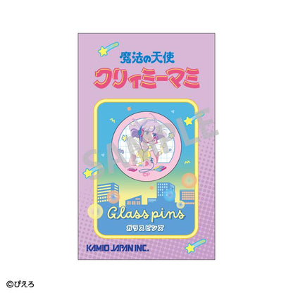 魔法の天使クリィミーマミ（魔法天使Creamy Mami）×魔法のプリンセスミンキーモモ（魔法公主Minky Momo） クリィミーマミ 玻璃徽章 復古風 B款