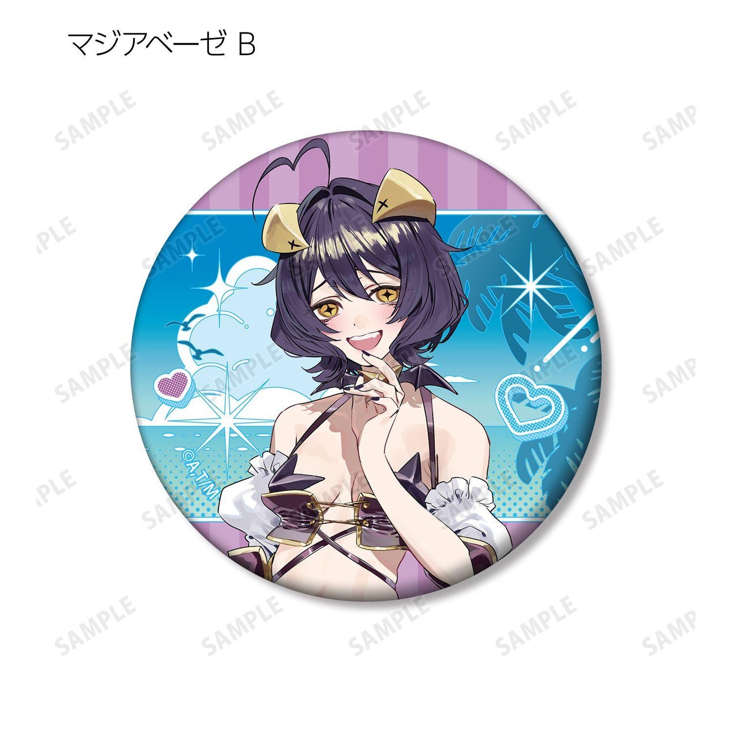 《夢想成為魔法少女》（夢想成為魔法少女） 插畫泳裝ver.系列 集換式墊面徽章 完整套BOX（10包入）