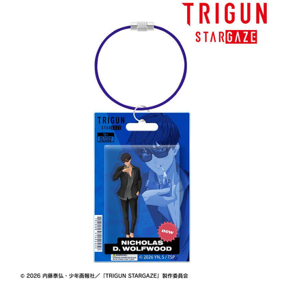 《槍神Trigun》（槍神） STARGAZE系列 ニコラス・D・ウルフウッド 包裝風亞克力鑰匙扣