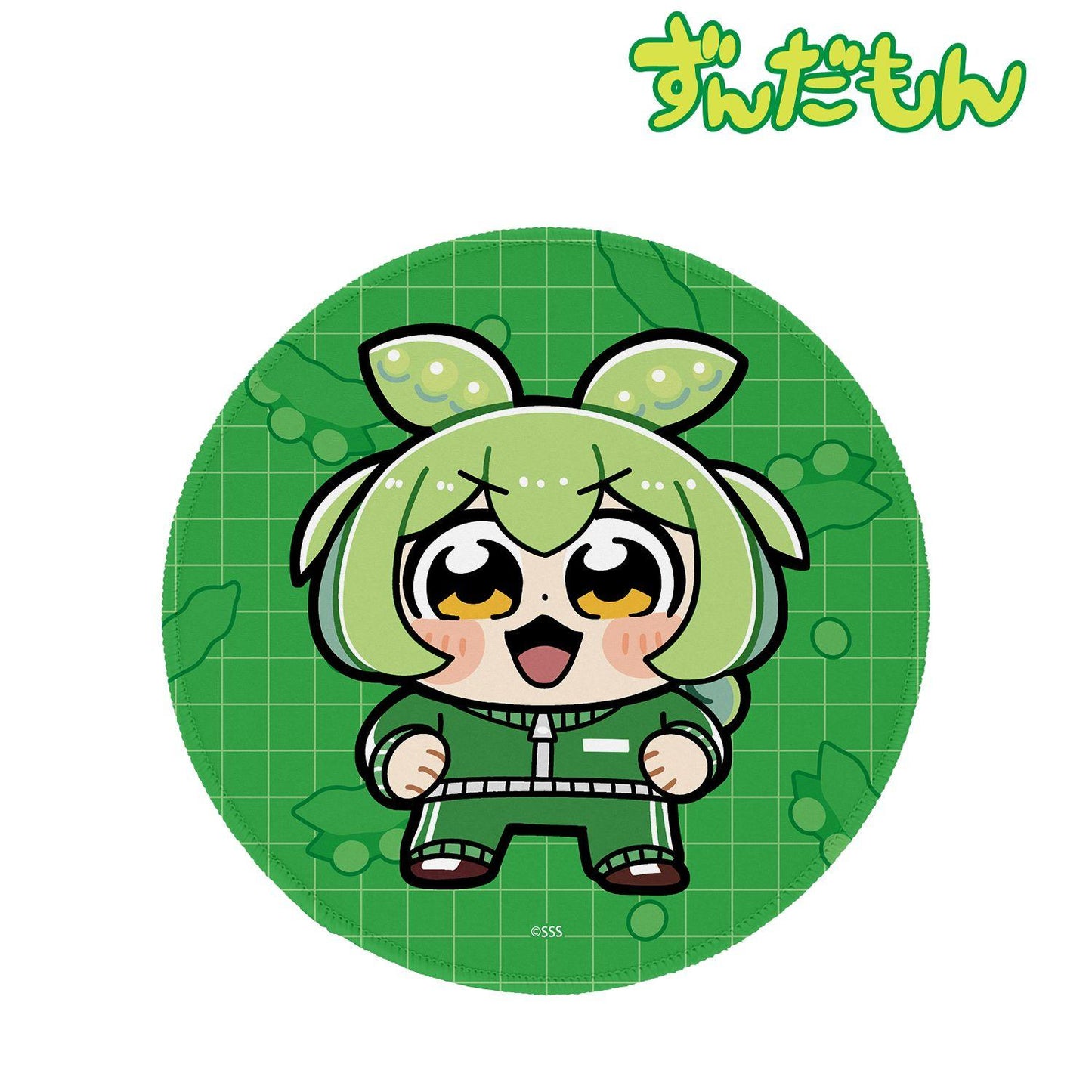 ずんだもん（ずんだもん） 大川ぶくぶ插畫系列 スクールver. マウスパッド