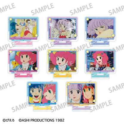 魔法の天使クリィミーマミ（魔法的天使Creamy Mami）×魔法のプリンセスミンキーモモ（魔法公主明琪桃子） 場面寫 迷你亞克力立牌 【BOX/8個裝】