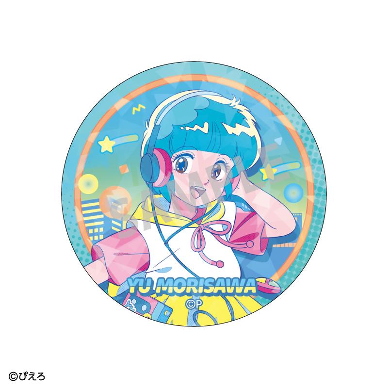魔法の天使クリィミーマミ（魔法天使小甜甜）×魔法のプリンセスミンキーモモ（魔法公主小夢夢） 交易式全息缶バッジ クリィミーマミ×ミンキーモモ 復古款 【BOX/6個入り】