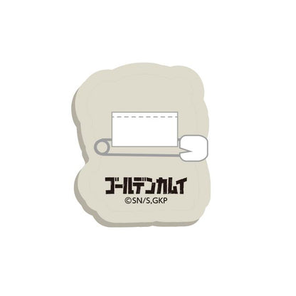 黃金神威（黃金神威） 動物Foze原野系列 第6款 尾形百之助 刺繡布貼徽章