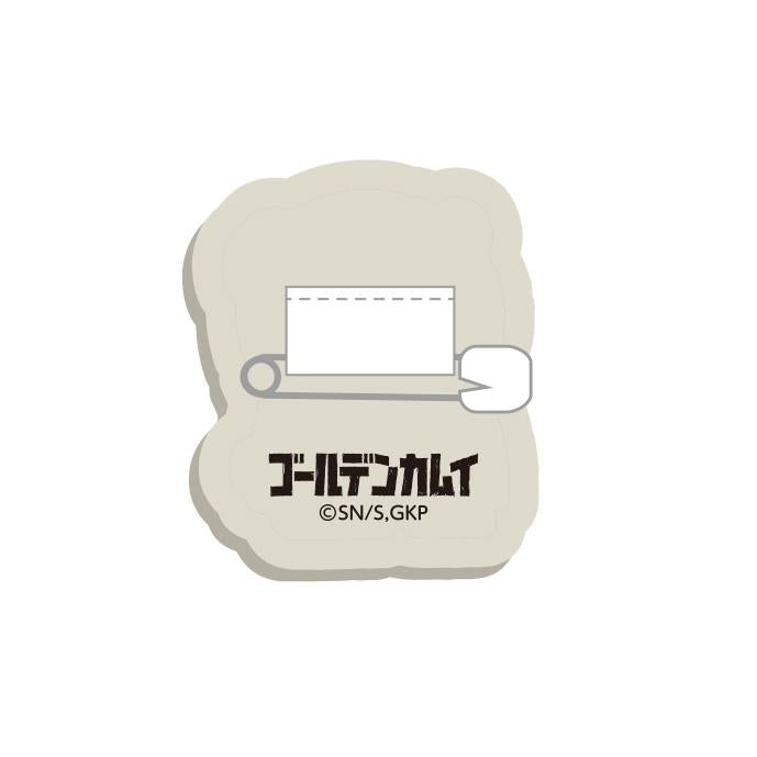 《黃金神威》（黃金神威） 動物變身草原系列 15 キラウㇱ 刺繡徽章