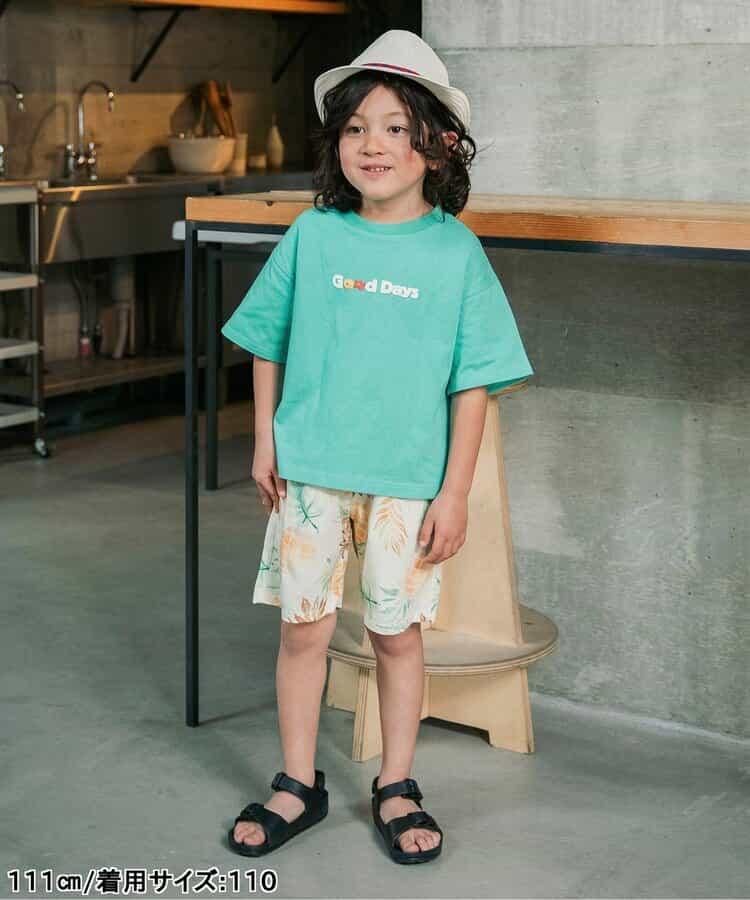 度假風圖案T恤