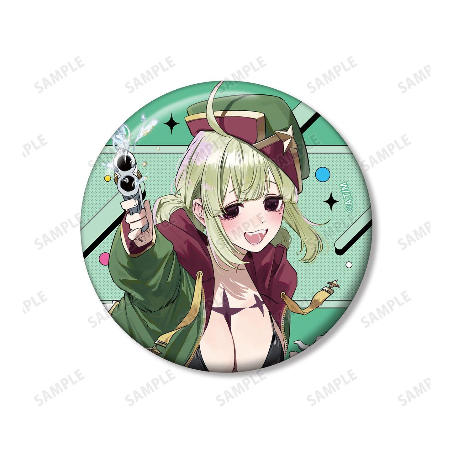 夢想成為魔法少女（夢想成為魔法少女） 千種みのり插畫系列 レオパルト 泳裝ver. 應援徽章套裝