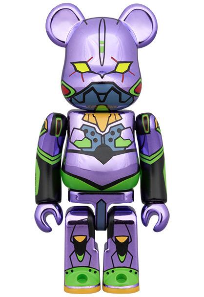 《新世紀福音戰士》（新世紀福音戰士） BE@RBRICK 初號機 & 第13號機 2PCS套裝