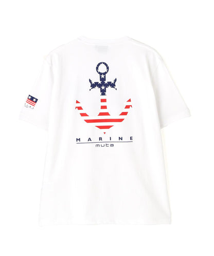muta MARINE ムータ マリン 錨圖案 USA T恤