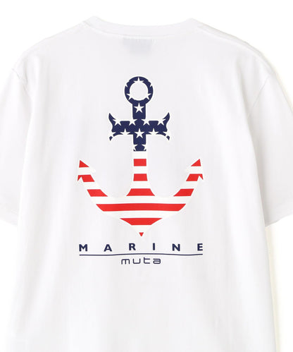 muta MARINE ムータ マリン 錨圖案 USA T恤