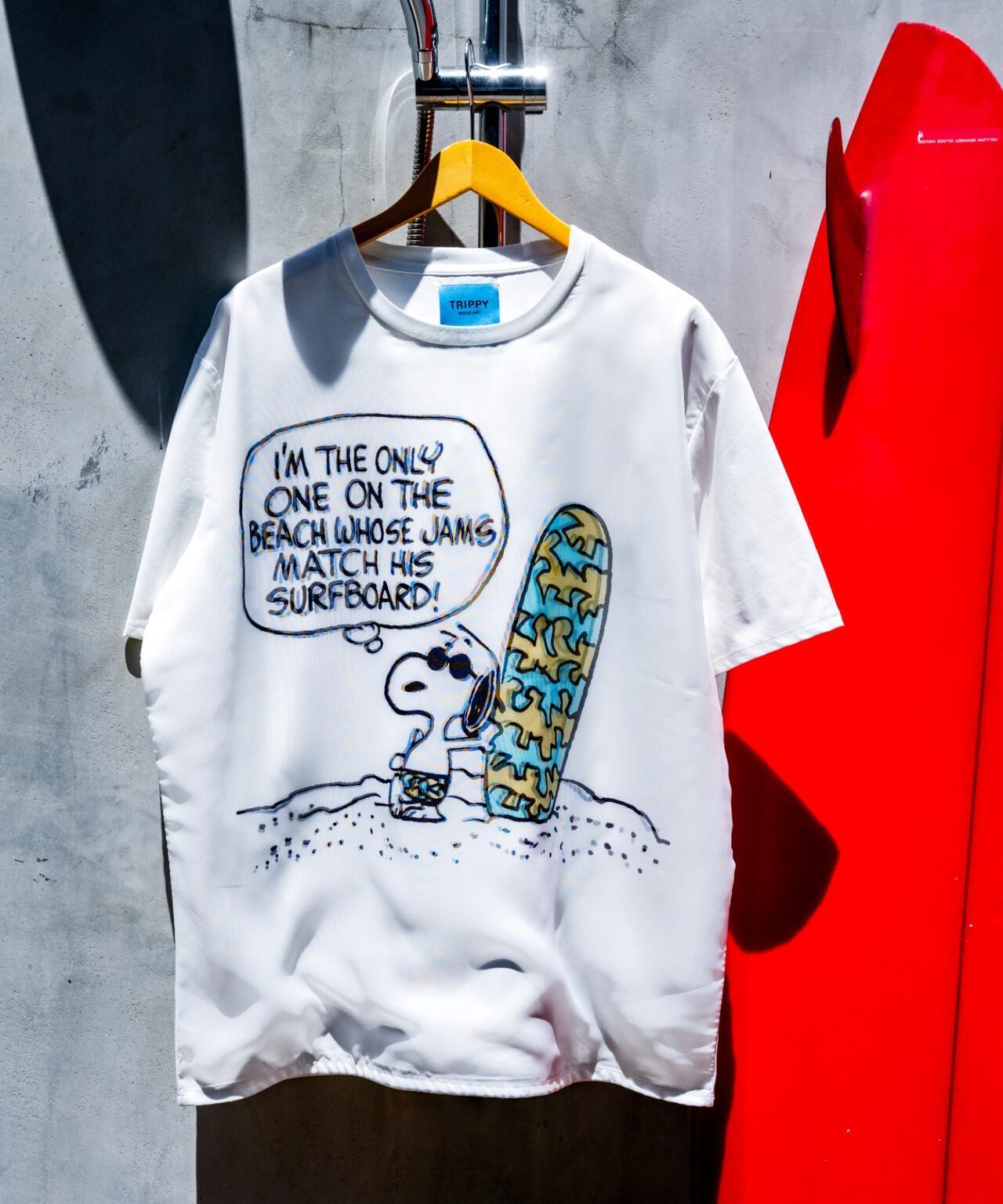 TRIPPY ART 《史努比》 ON THE BEACH 3D T恤