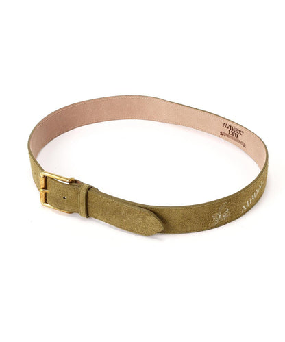 JAPAN MADE SUEDE BELT "USN" 腰帶