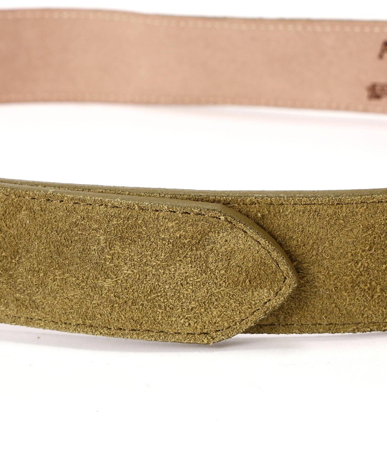 JAPAN MADE SUEDE BELT "USN" 腰帶