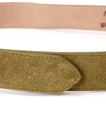 JAPAN MADE SUEDE BELT "USN" 腰帶