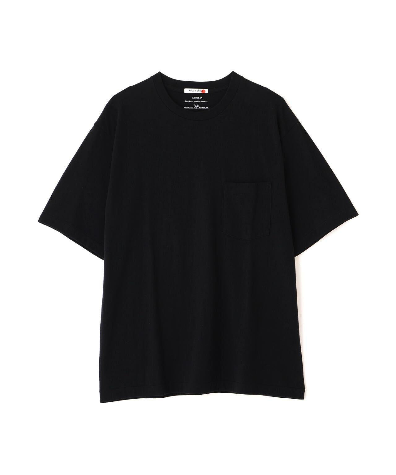 AVIREX HERITAGE JAPAN MADE POCKET T-SHIRT 口袋設計 T恤
