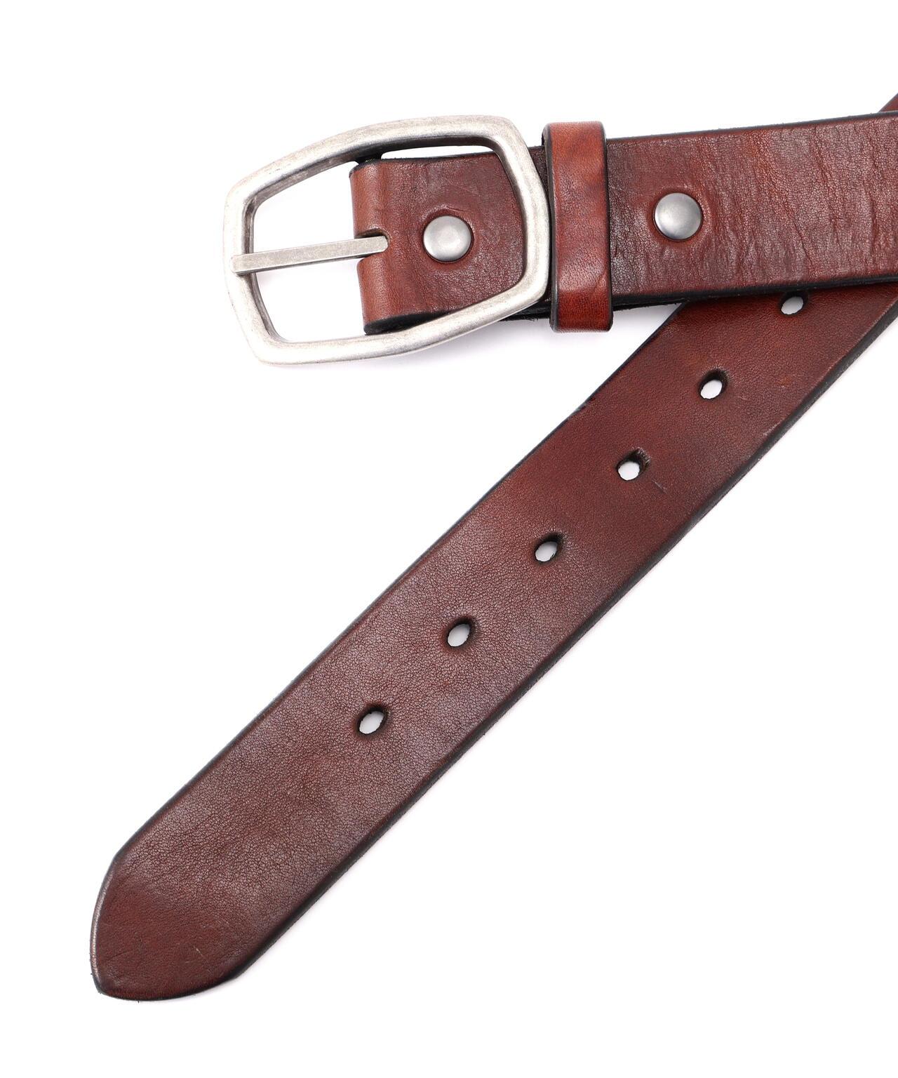 牛皮雙針釦 COW LEATHER BELT DOUBLE PIN 皮帶（直營店限定）