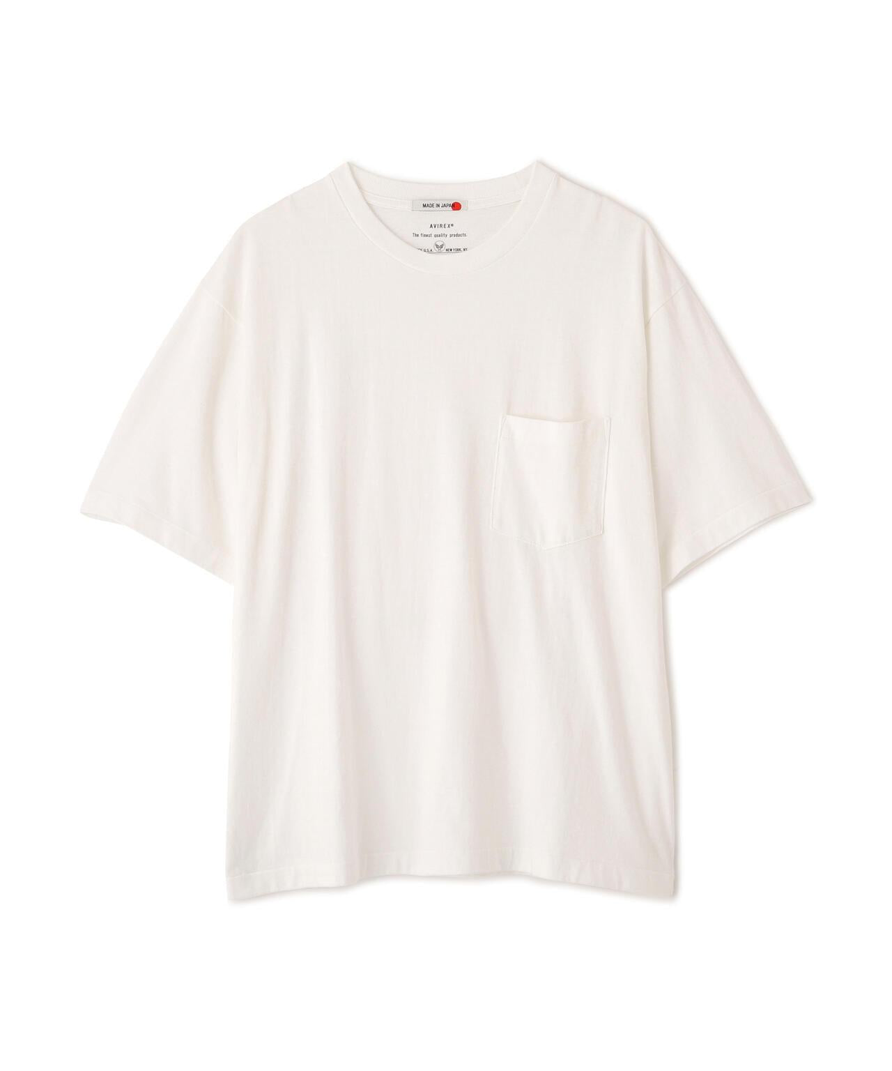 AVIREX HERITAGE JAPAN MADE POCKET T-SHIRT 口袋設計 T恤
