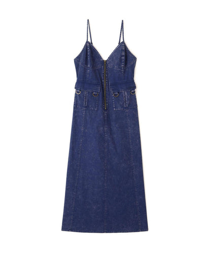 ACID WASH CAMISOLE DRESS 吊帶連衣裙