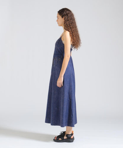 ACID WASH CAMISOLE DRESS 吊帶連衣裙