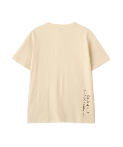 HONEYCOMB WAFFLE HENRY NECK T-SHIRT 上衣
