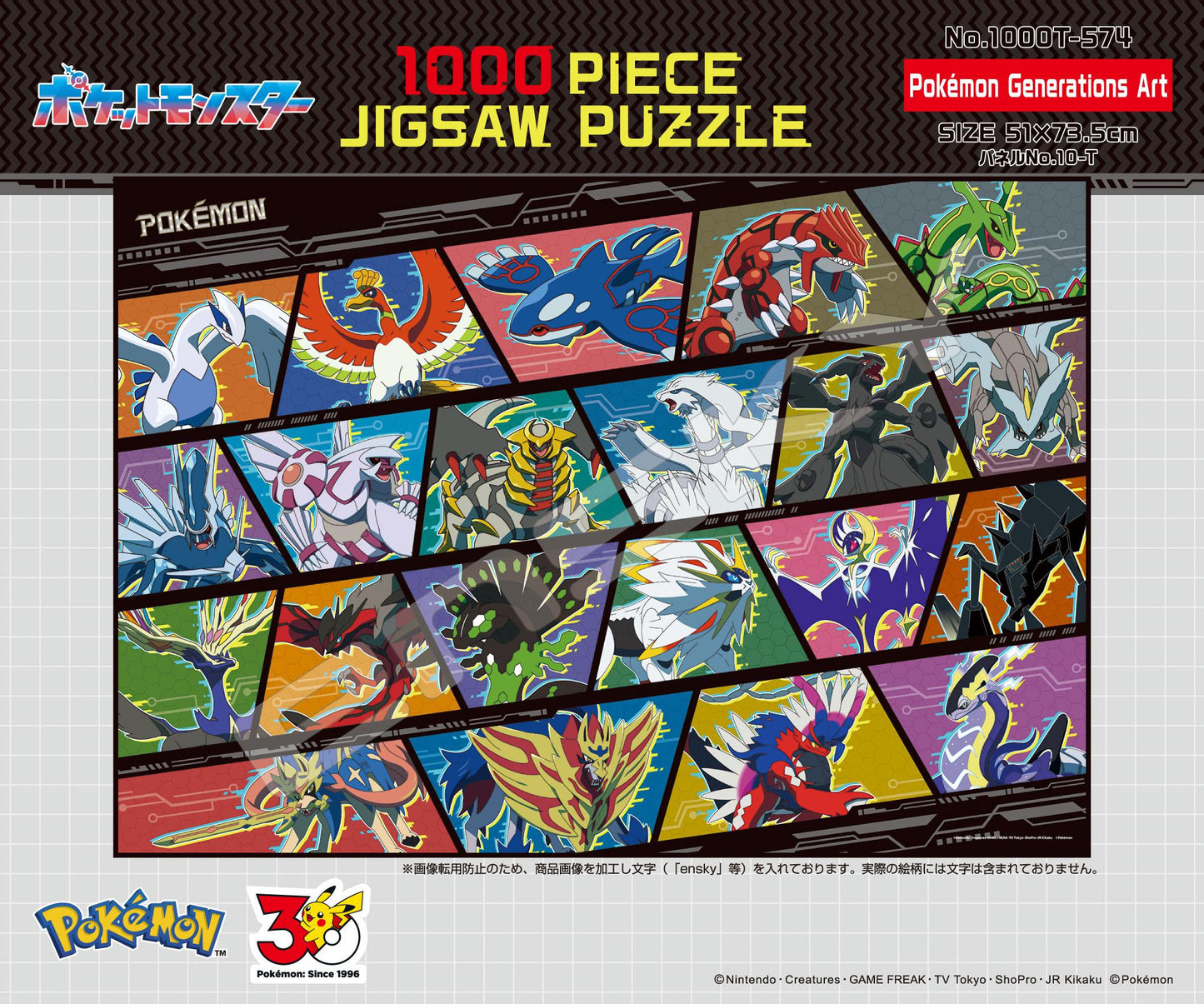 《寶可夢》 Pokemon Generations Art 1000T-574 1000片拼圖