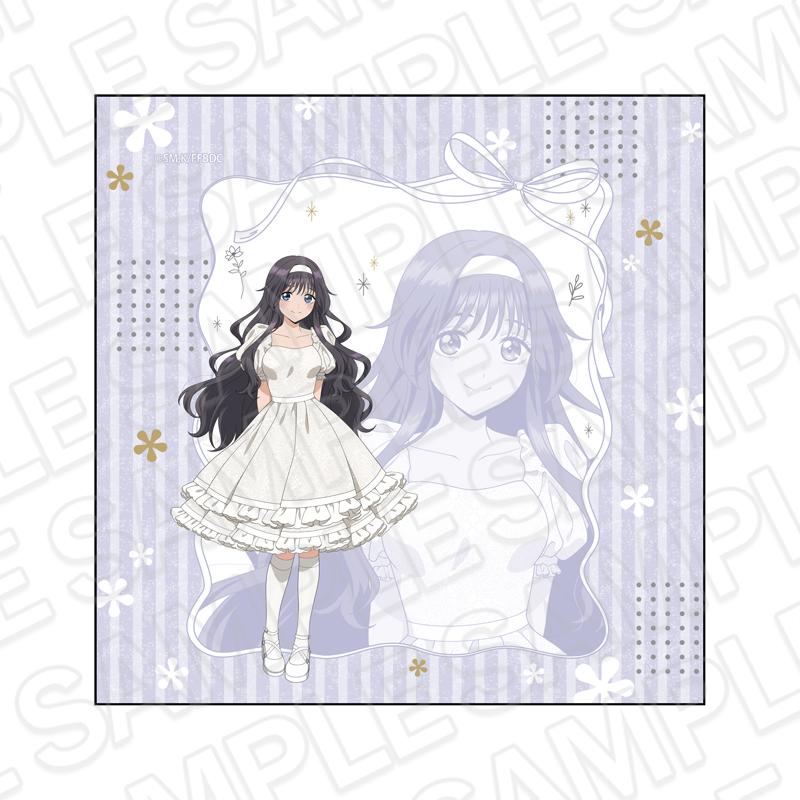 薫る花は凜と咲く（芳香花朵凜然綻放） 和慄薫子 超細纖維布 White styling ver.