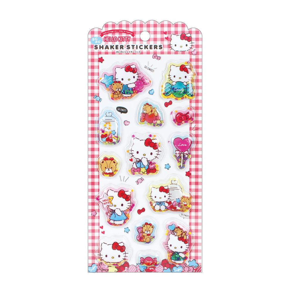 三麗歐（三麗歐） PuniPuni搖搖貼系列 Hello Kitty 貼紙 Candy款