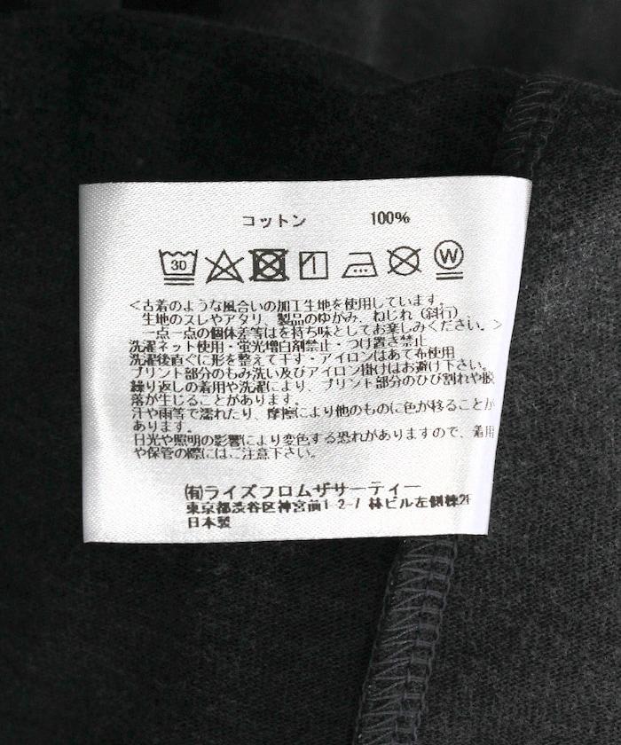 寬鬆版型 復古天竺面料 T恤