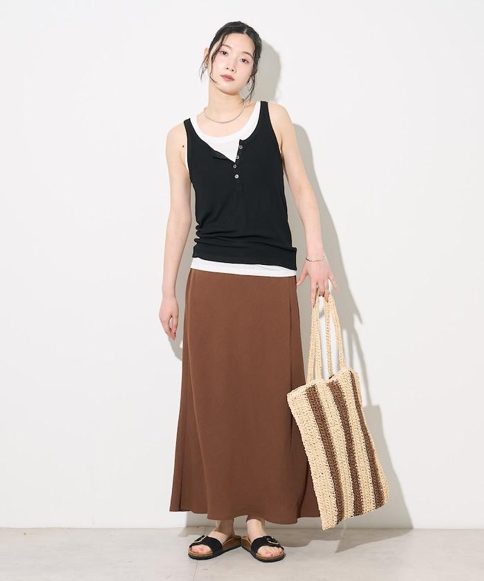 亨利領疊搭背心套裝