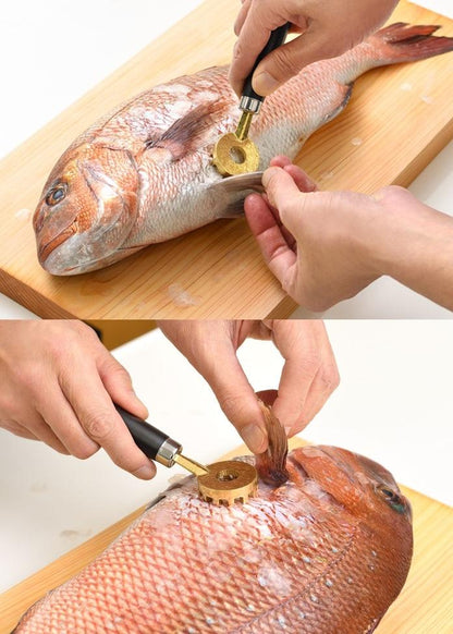 大人の焼魚 魚鱗去除器