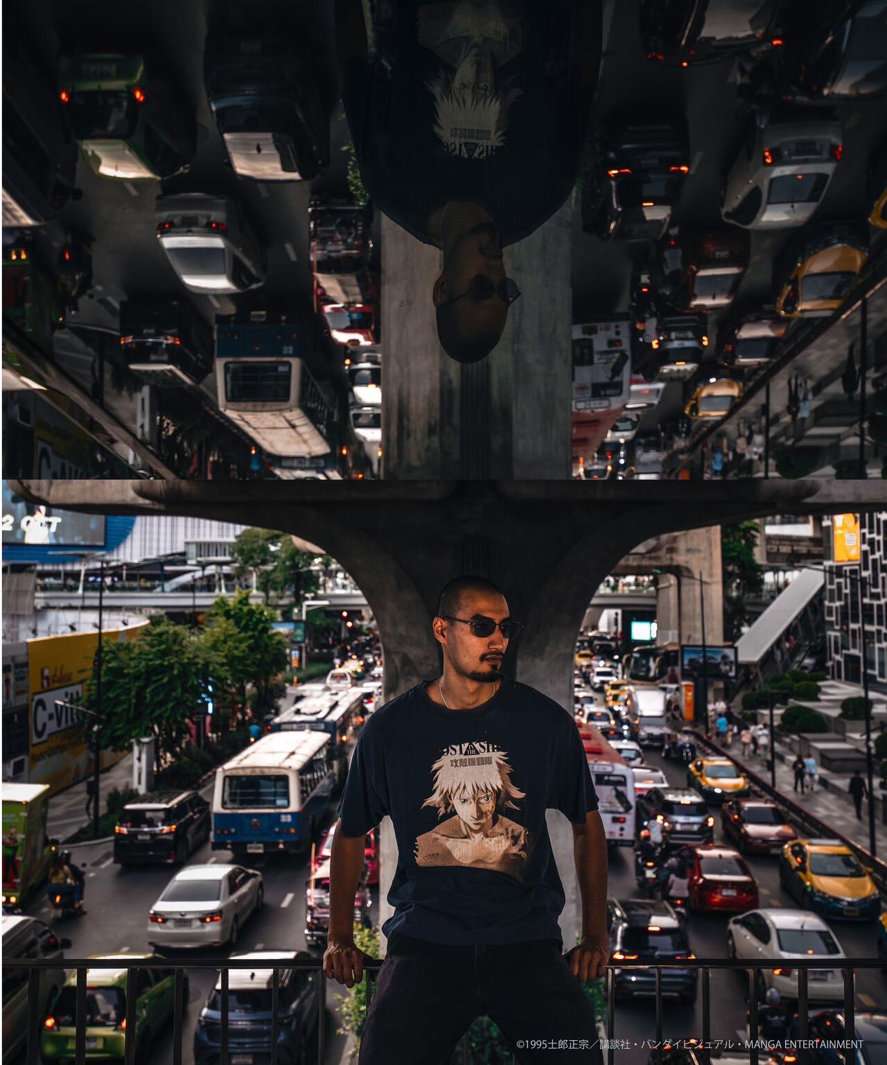SAINT MICHAEL セントマイケル GS_SS TEE GST IN THE S 短袖T恤