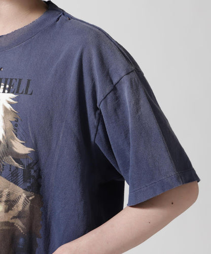 SAINT MICHAEL セントマイケル GS_SS TEE GST IN THE S 短袖T恤