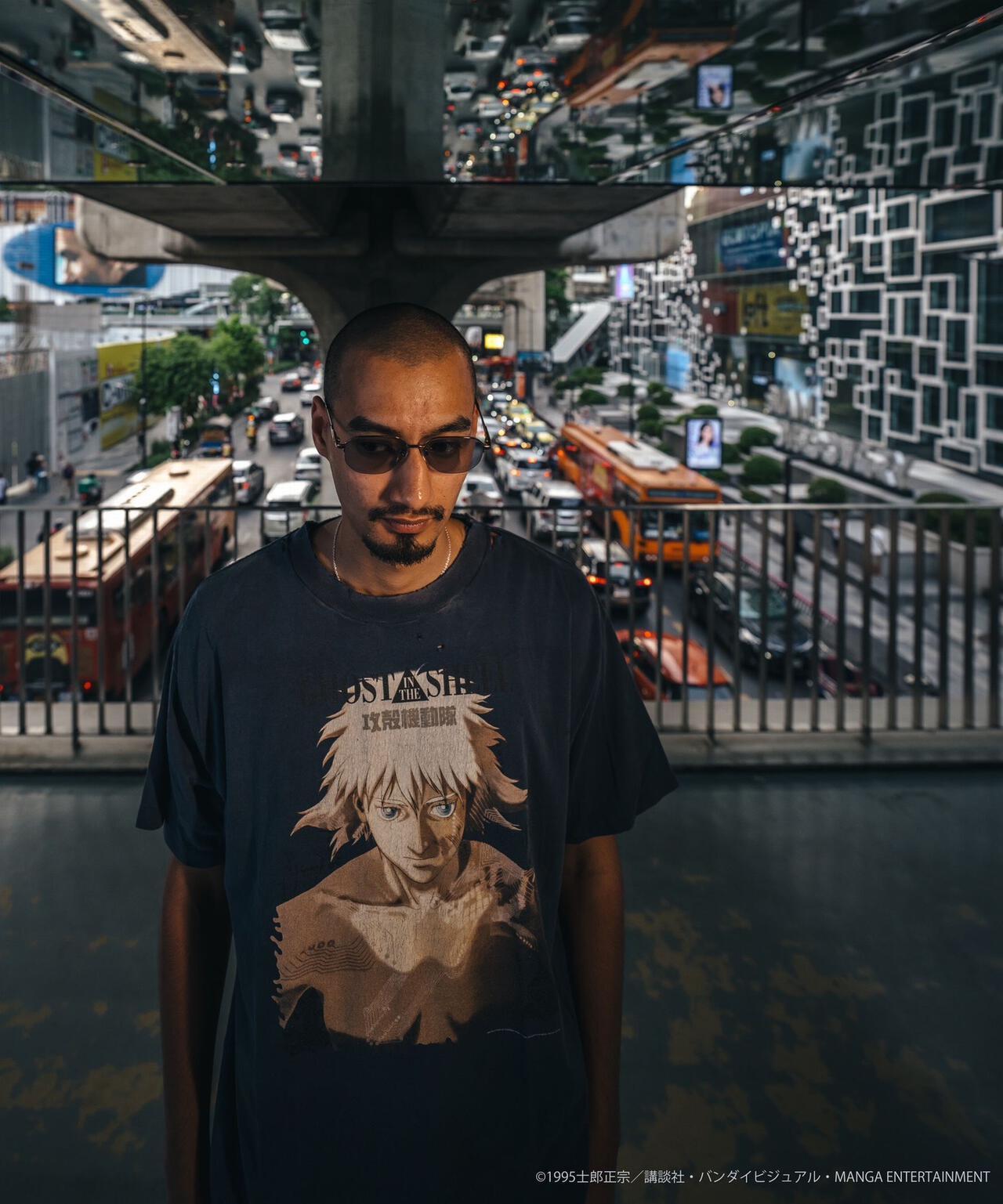 SAINT MICHAEL セントマイケル GS_SS TEE GST IN THE S 短袖T恤