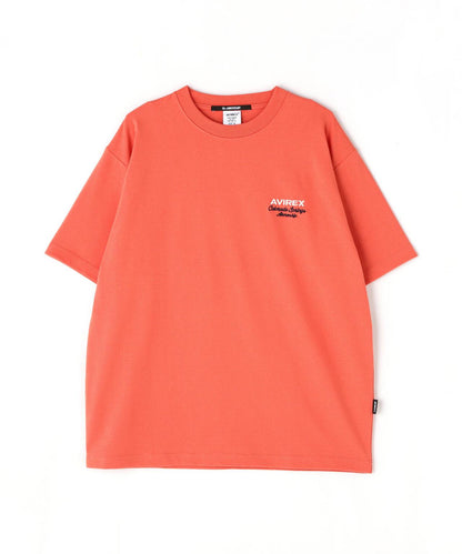 刺繡設計 短袖T恤 USAFA SQUADRONS EMBROIDERY T-SHIRT AVIREX