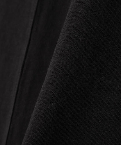 CUFFS OPEN LOGO TAPE EMBROIDERED ONEPIECE 袖口開衩 Logo織帶刺繡連衣裙