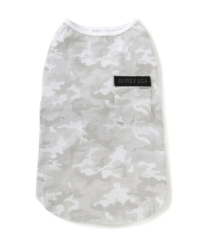 軍裝風 FATIGUE T-SHIRT 大尺碼 狗狗T恤