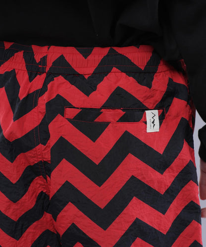 MANASTASH ZG COLOR SHORTS 之字拼色休閒短褲