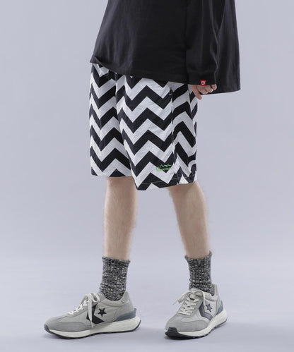 MANASTASH ZG COLOR SHORTS 之字拼色休閒短褲