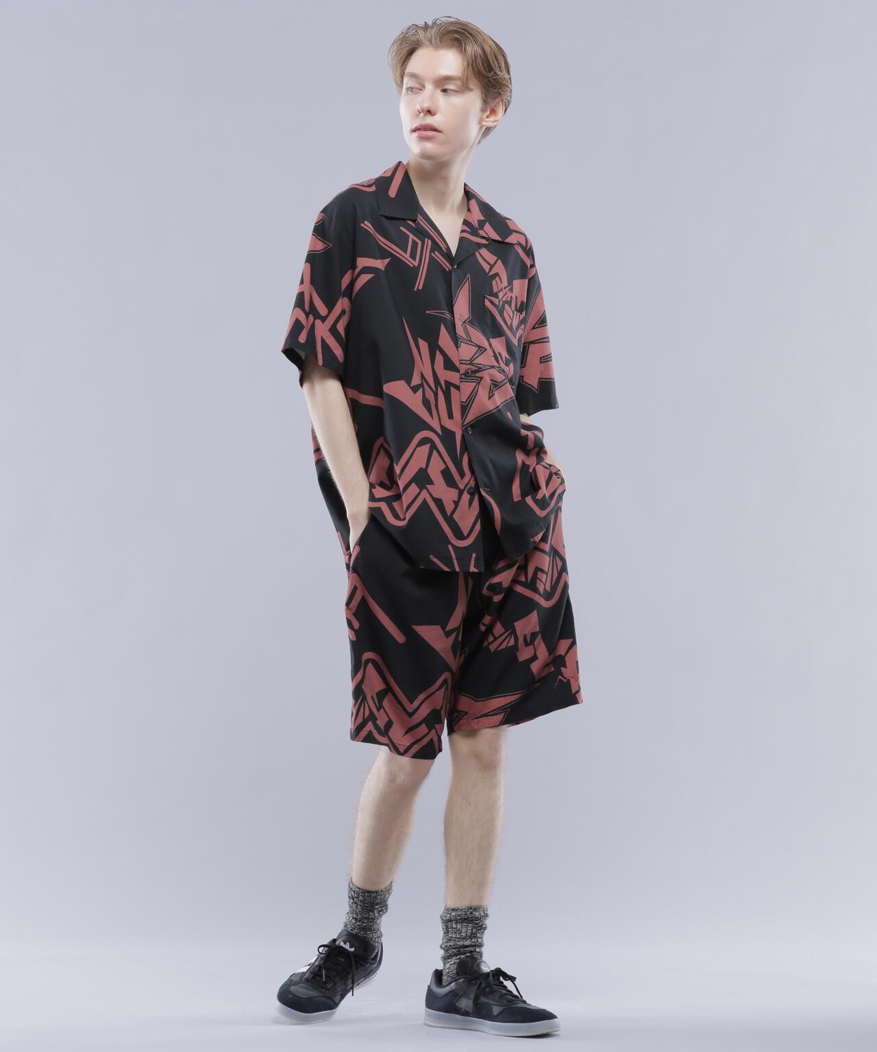 MANASTASH マナスタッシュ KATAKANA MANALOHA SHORTS 短褲