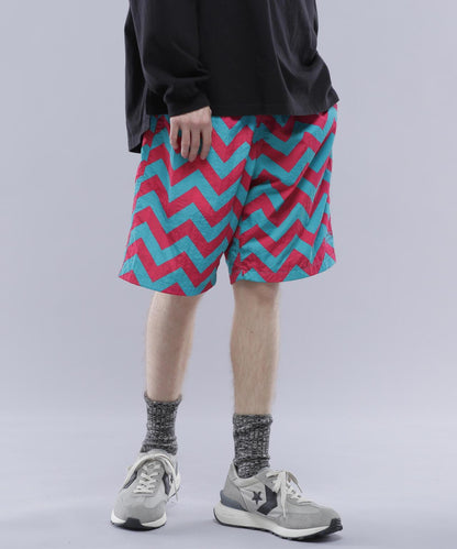MANASTASH ZG COLOR SHORTS 之字拼色休閒短褲