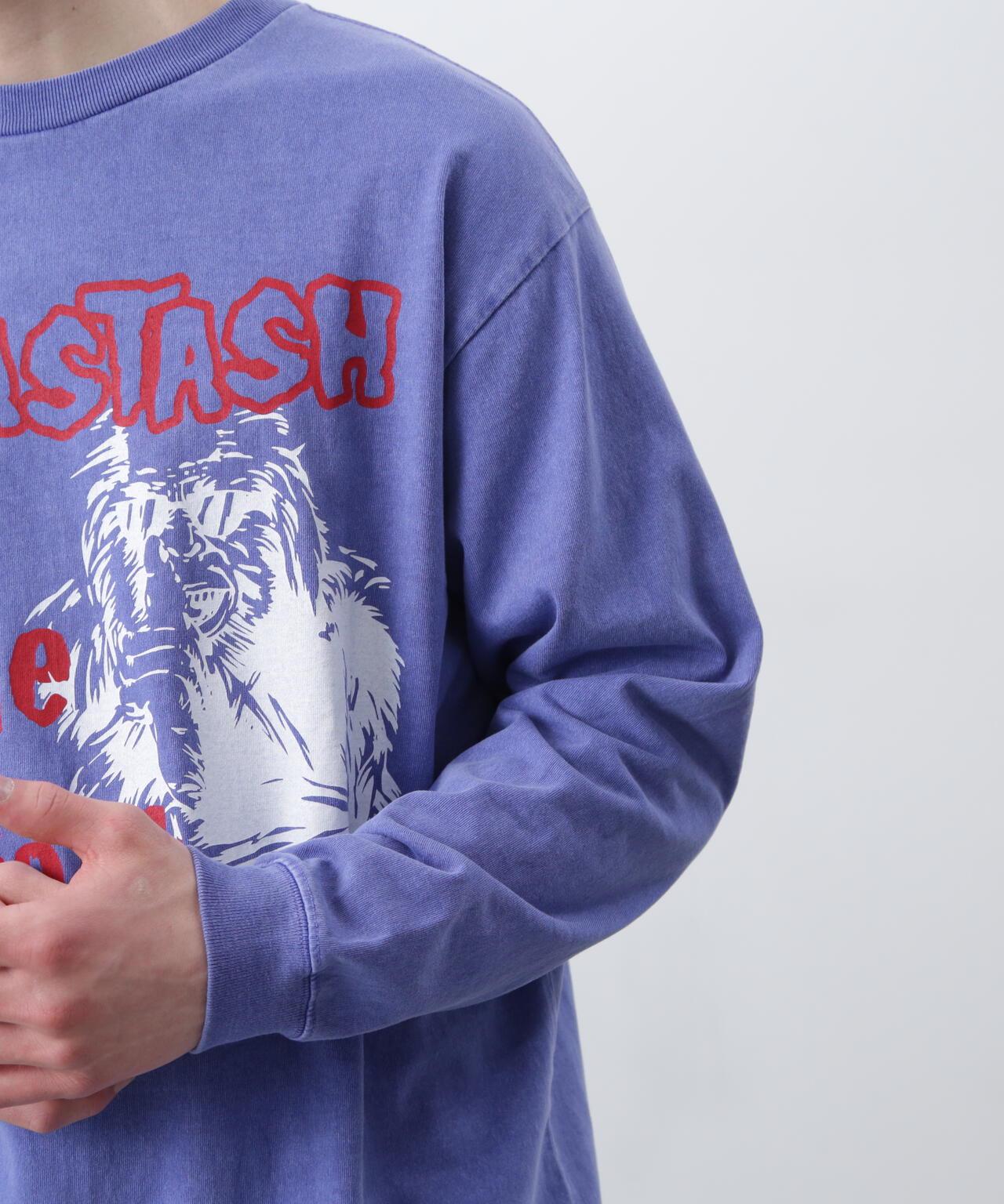 MANASTASH マナスタッシュ PUMICE L/S TEE BIG FOOT 長袖T恤