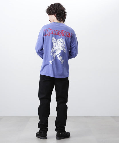 MANASTASH マナスタッシュ PUMICE L/S TEE BIG FOOT 長袖T恤